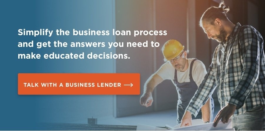 Talk with a business lender